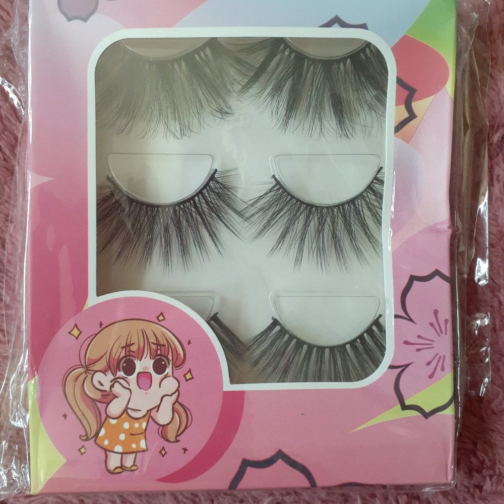 New Listing!! Brand New SHEGLAM 25MM Assorted Lashes- 3 PR.
